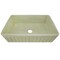 Nantucket Sinks 33-Inch Farmhouse Fireclay Sink with Shabby Green Finish FCFS3320S-ShabbyGreen - alternate 7